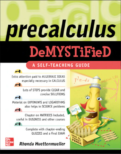 Pre-Calculus Demystified