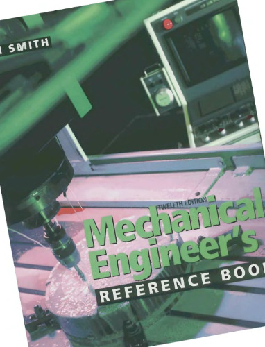 Mechanical Engineers Reference Book: Paperback edition