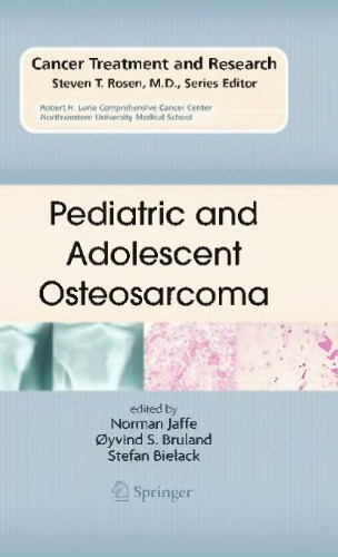 Pediatric and Adolescent Osteosarcoma (Cancer Treatment and Research)