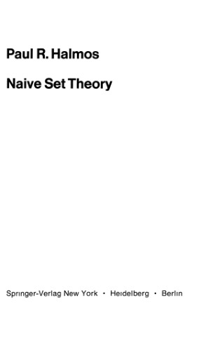 Naive Set Theory 