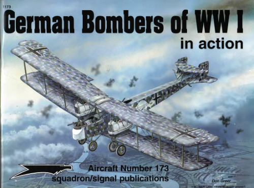 German Bombers of WW1 in action 