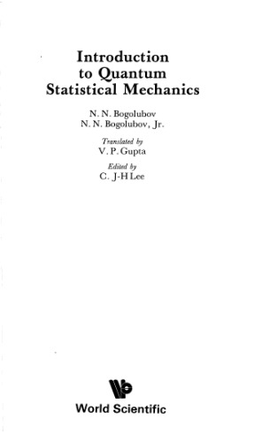 Introduction to Quantum Statistical Mechanics