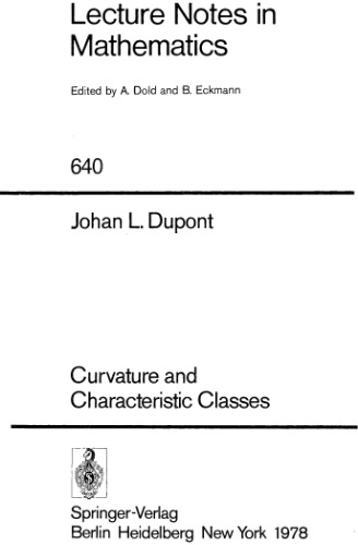 Curvature and characteristic classes