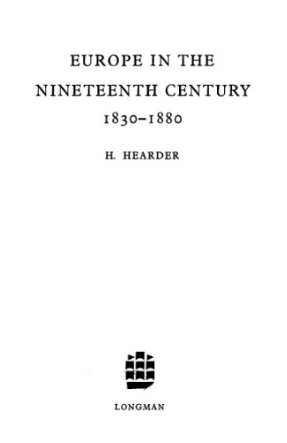 Europe in the Nineteenth Century, 1830-1880