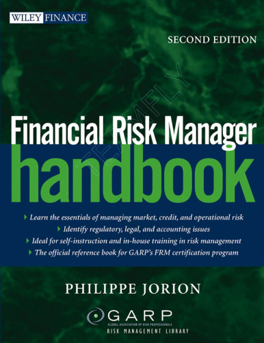 Financial Risk Manager Handbook