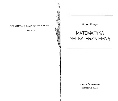 Matematyka nauką przyjemną  