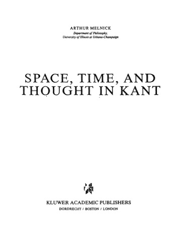 Space, Time, and Thought in Kant