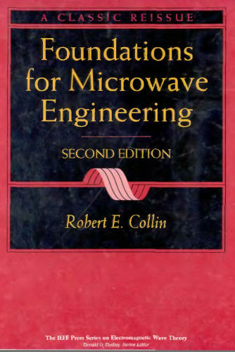 Foundations for Microwave Engineering