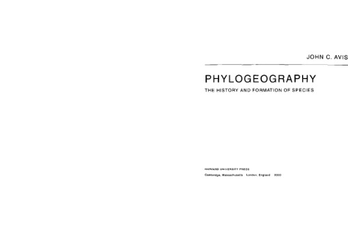 Phylogeography: The History and Formation of Species