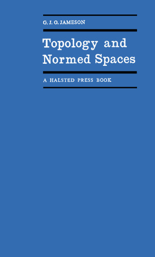 Topology and Normed Spaces