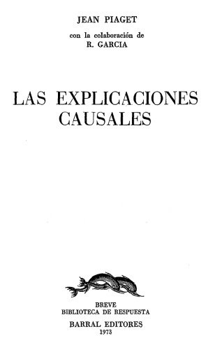 Las Explicaciones Causales