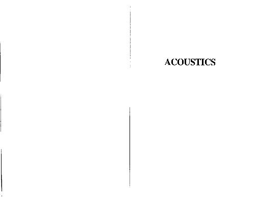 Acoustics 