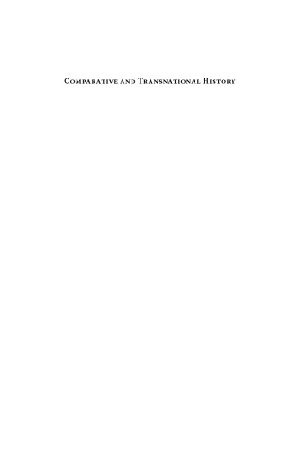 Comparative and transnational history : Central European approaches and new perspectives