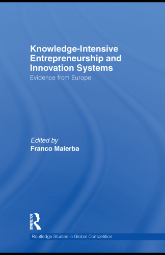 Knowledge-intensive entrepreneurship and innovation systems : evidence from Europe