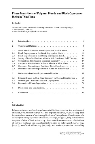 Polymers in Confined Environments