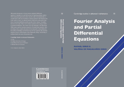 Fourier analysis and partial differential equations