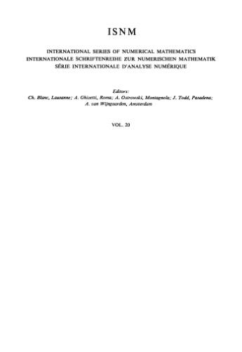 Linear Operators and Approximation / Lineare Operatoren und Approximation: Proceedings of the Conference held at the Oberwolfach Mathematical Research Institute, Black Forest, August 14–22, 1971 / Abhandlungen zur Tagung im Mathematischen Forschungsinstitut Oberwolfach, Schwarzwald, vom 14. bis 22. August 1971