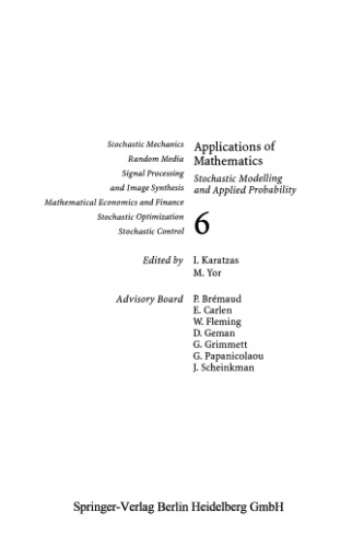 Statistics of Random Processes: II. Applications