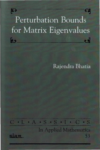 Perturbation bounds for matrix eigenvalues