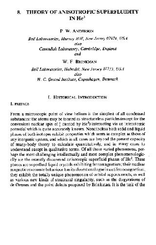 Theory of Anisotropic Superfluidity in He3