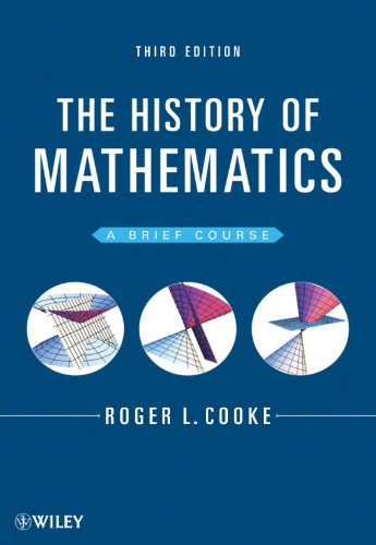 The history of mathematics. A brief course