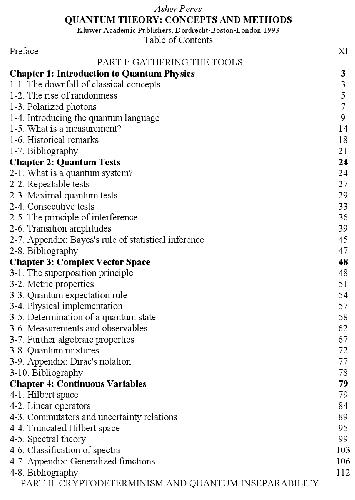 Quantum theory. Concepts and methods. Dordrecht-Boston-London