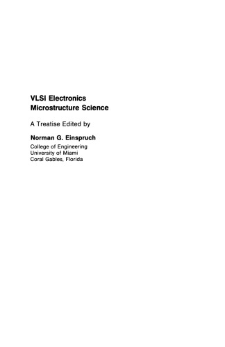 VLSI electronics microstructure science