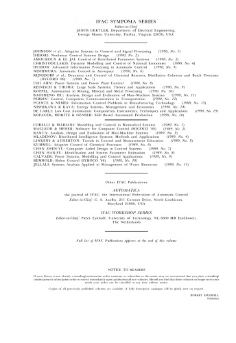 Control of distributed parameter systems 1989