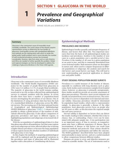 Glaucoma : includes medical diagnosis and therapy and surgical