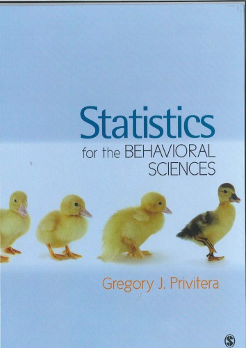 Statistics for the Behavioural Sciences