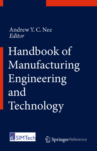 Handbook of Manufacturing Engineering and Technology