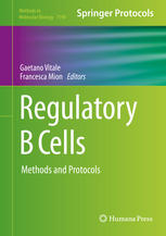 Regulatory B Cells: Methods and Protocols