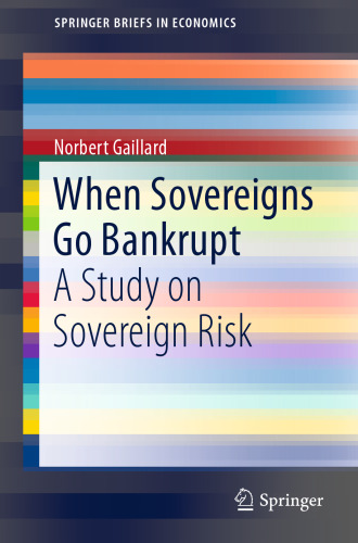 When Sovereigns Go Bankrupt: A Study on Sovereign Risk