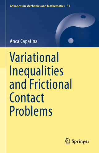 Variational Inequalities and Frictional Contact Problems