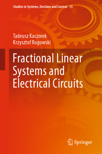 Fractional Linear Systems and Electrical Circuits