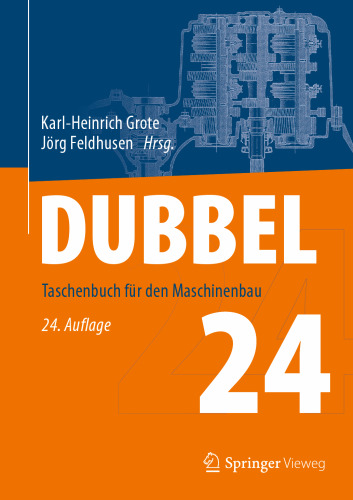 Dubbel: Taschenbuch für den Maschinenbau