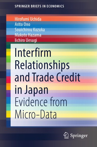 Interfirm Relationships and Trade Credit in Japan: Evidence from Micro-Data