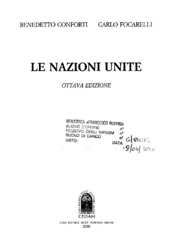 Le Nazioni Unite