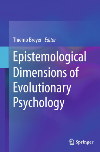 Epistemological Dimensions of Evolutionary Psychology