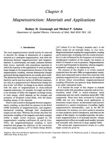 Magnetic, Electrical and Optical Properties and Applications of Intermetallic Compounds