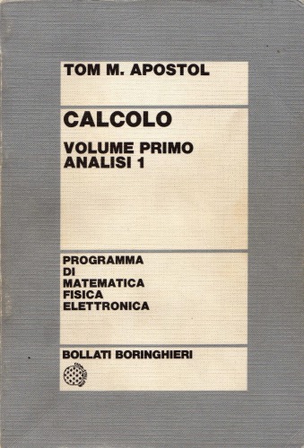 Calcolo - Analisi 1