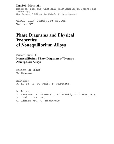 Nonequilibrium Phase Diagrams of Ternary Amorphous Alloys