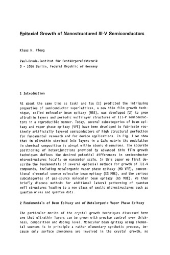 Physics and Technology of Semiconductor Quantum Devices: Proceedings of the International School Held in Mesagne (Brindisi), Italy 21–26 September 1992