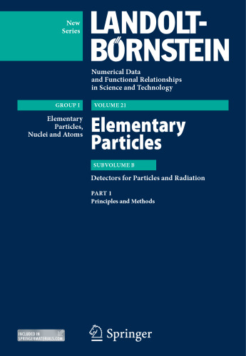 Detectors for Particles and Radiation. Part 1: Principles and Methods