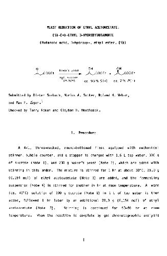 Organic Syntheses: v. 63 