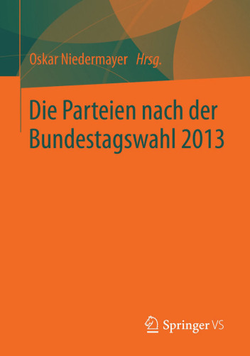 Die Parteien nach der Bundestagswahl 2013