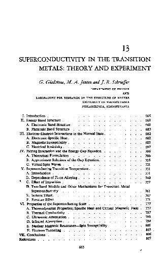 Superconductivity