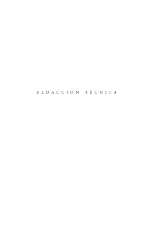 Redacción técnica