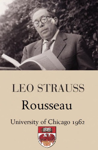 Rousseau Seminar 1962