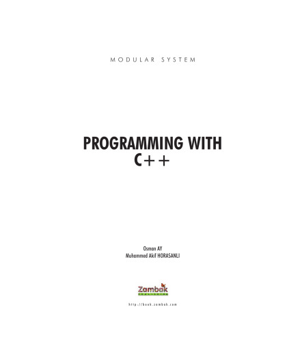 Programming with C++ (Zambak)